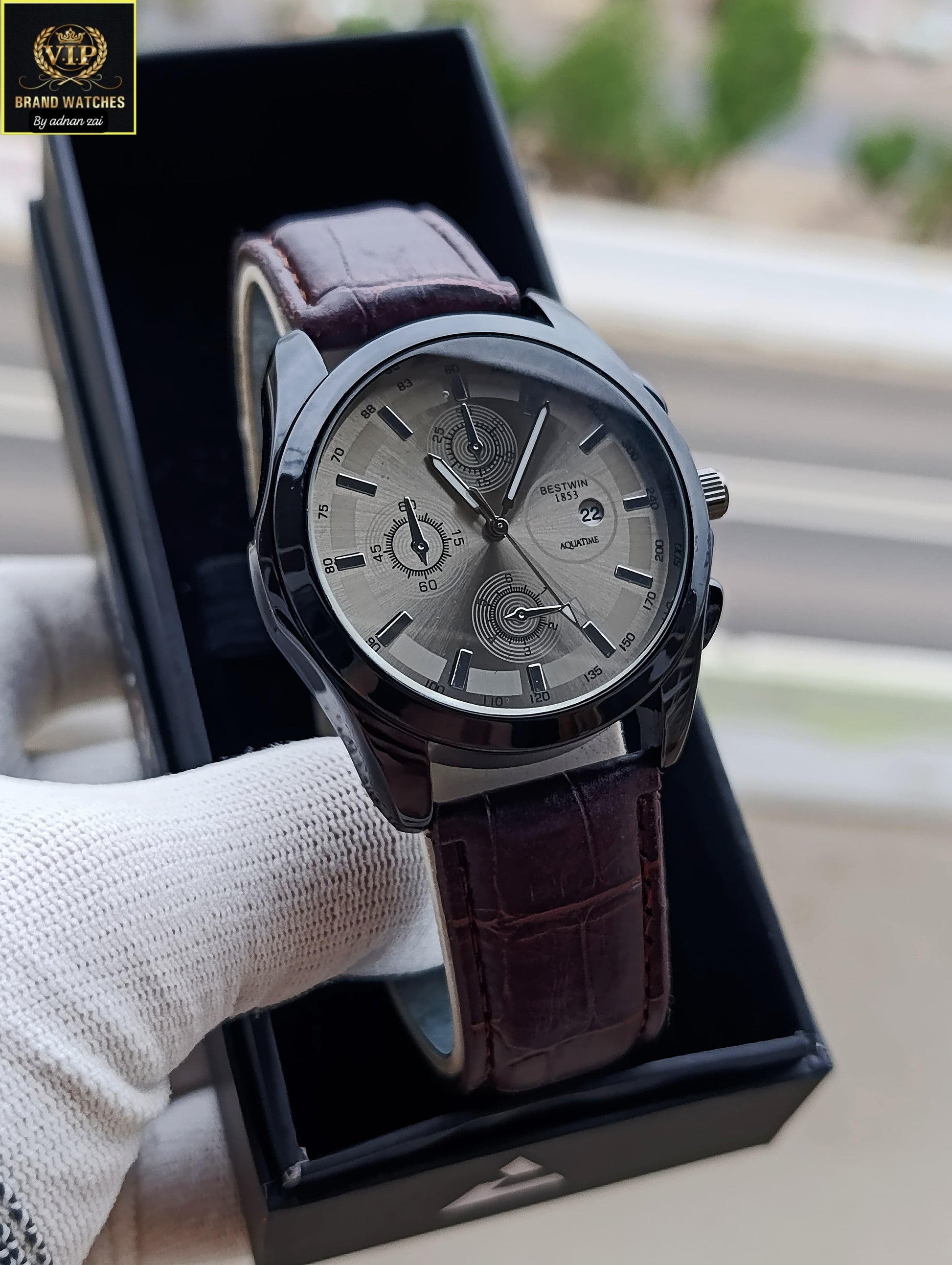 BESTWIN Since 1853 Aqua Time Watch For Men BT-04