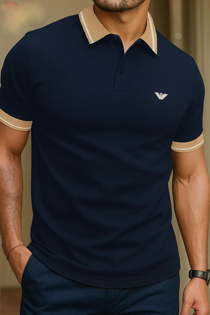 Men Embroidery Polo P-01