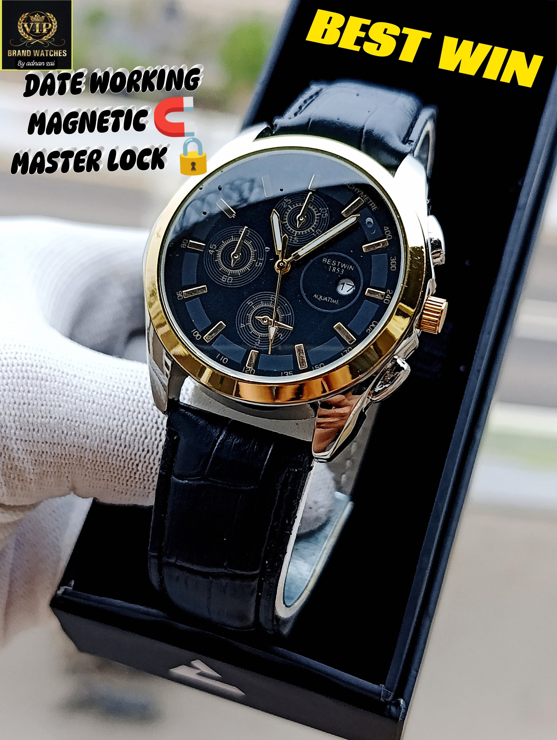 BESTWIN Since 1853 Aqua Time Watch For Men BT-09