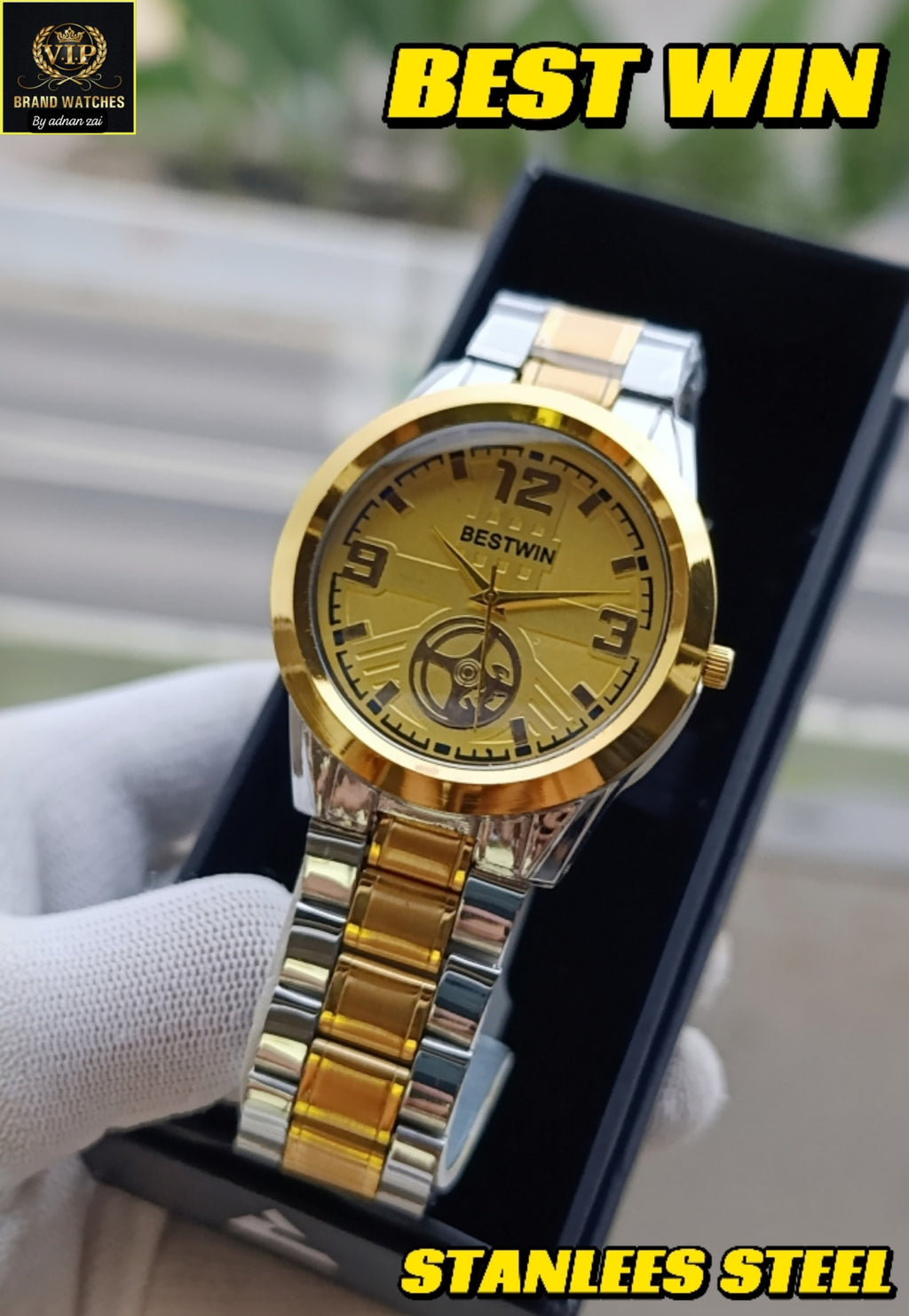 BESTWIN Since 1853 Chain Watch For Men BTC-05