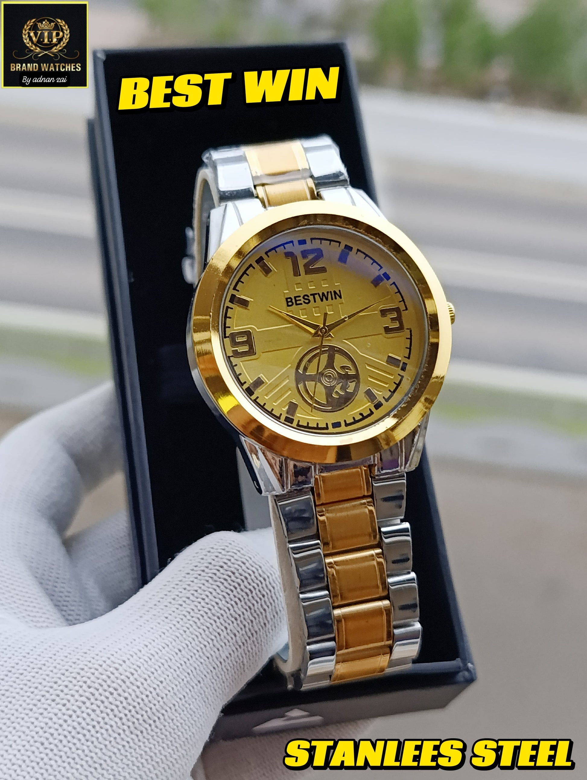 BESTWIN Since 1853 Chain Watch For Men BTC-05