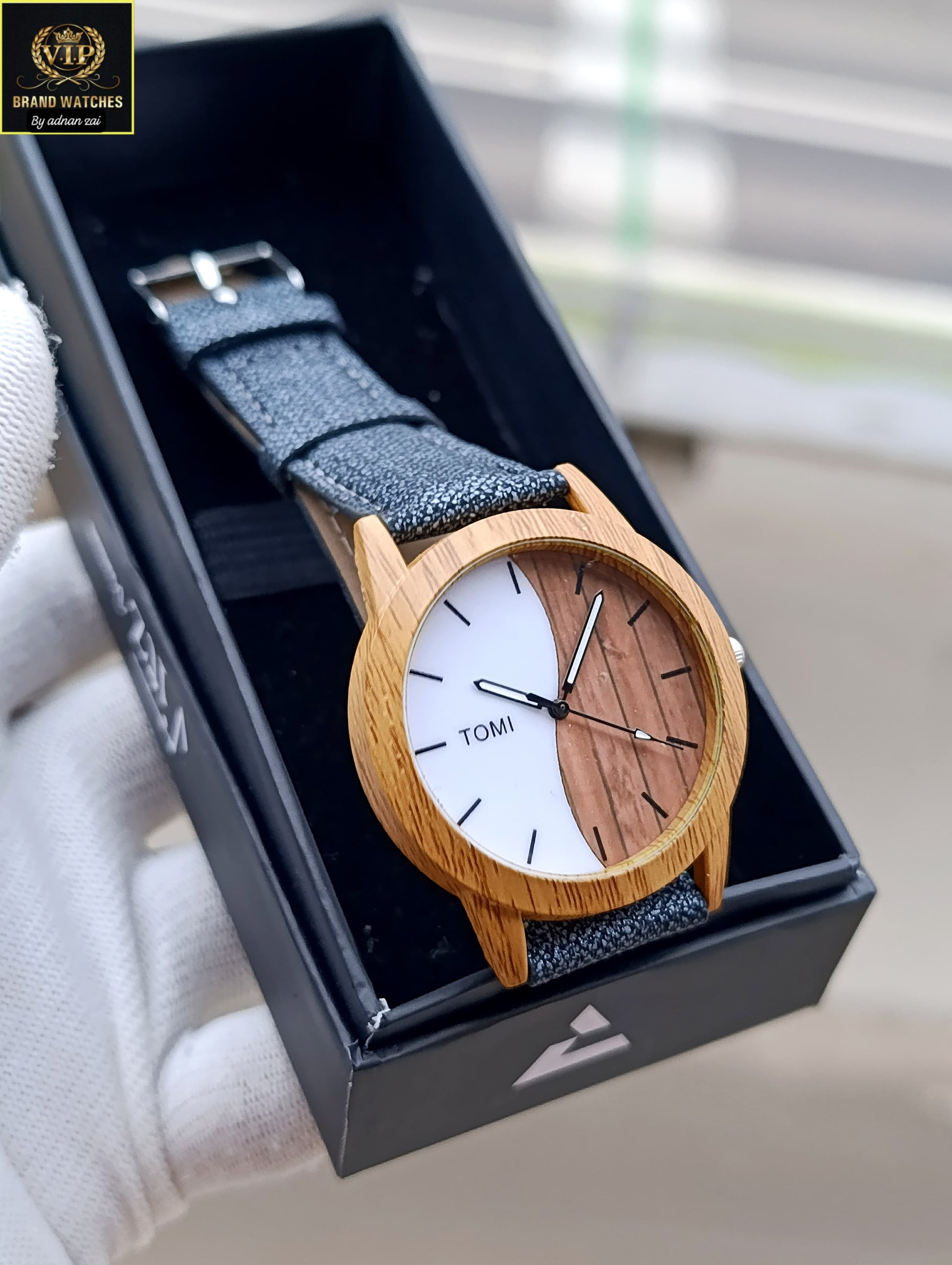 TOMI Wooden Watch For Men Limited Edition