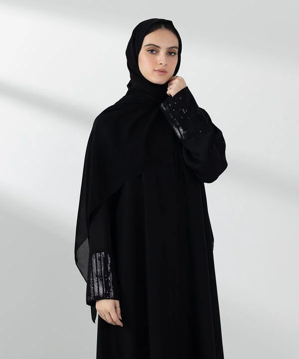Button Through Abaya