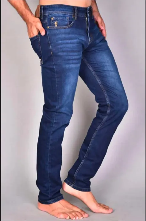 Men's Dark Blue Jeans