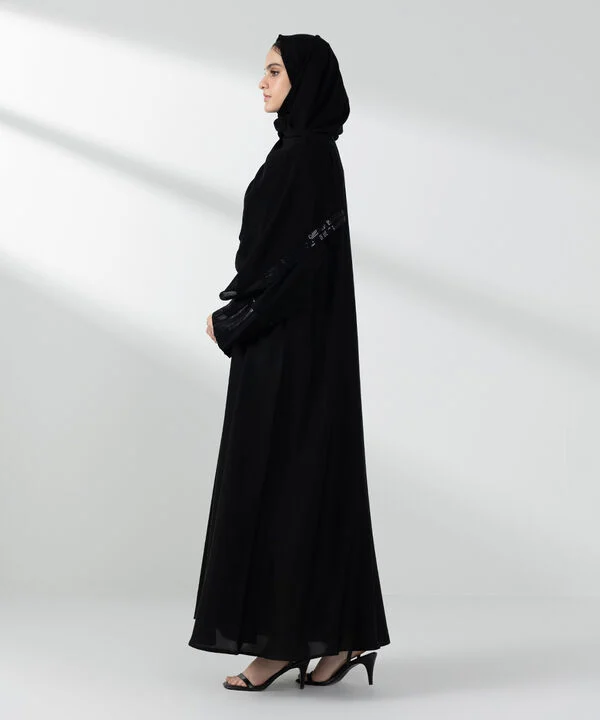 Button Through Abaya