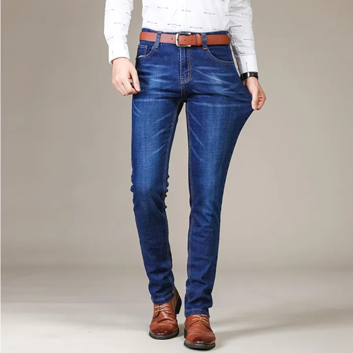 Men Blue Skinny Jeans