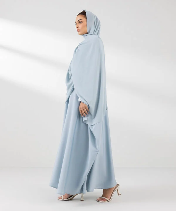 Embroidered Kaftan Abaya Set