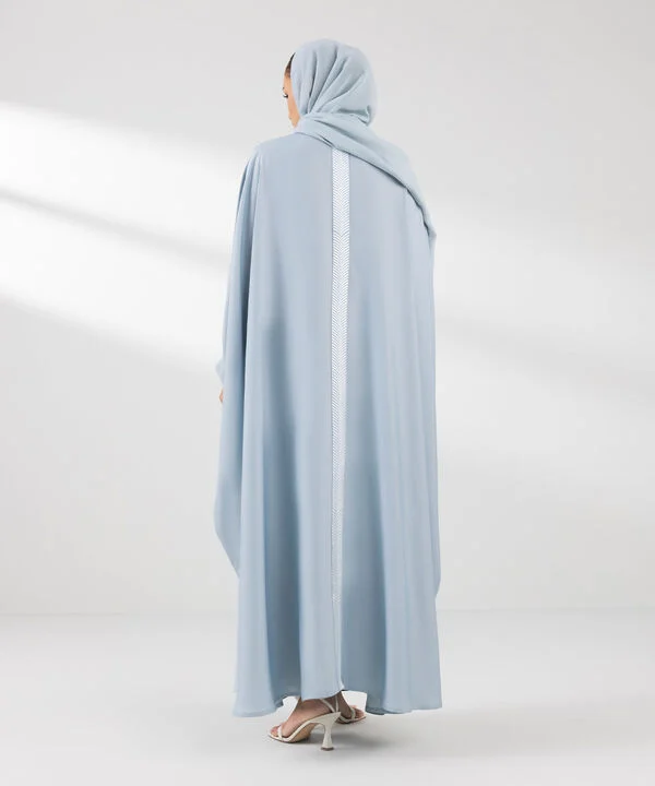 Embroidered Kaftan Abaya Set