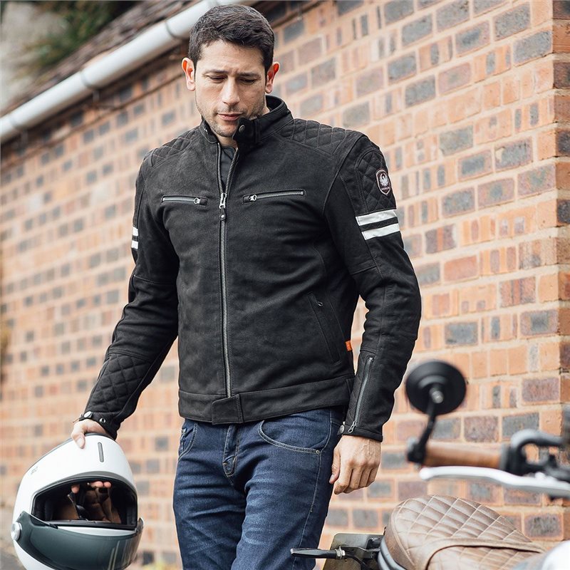 Merlin Hixon II D1O® Leather Jacket (Brown)