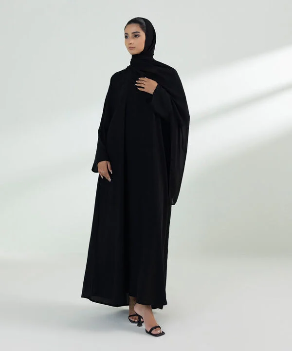 Premium Black Basic Abaya