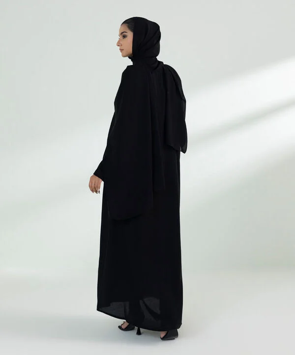 Premium Black Basic Abaya