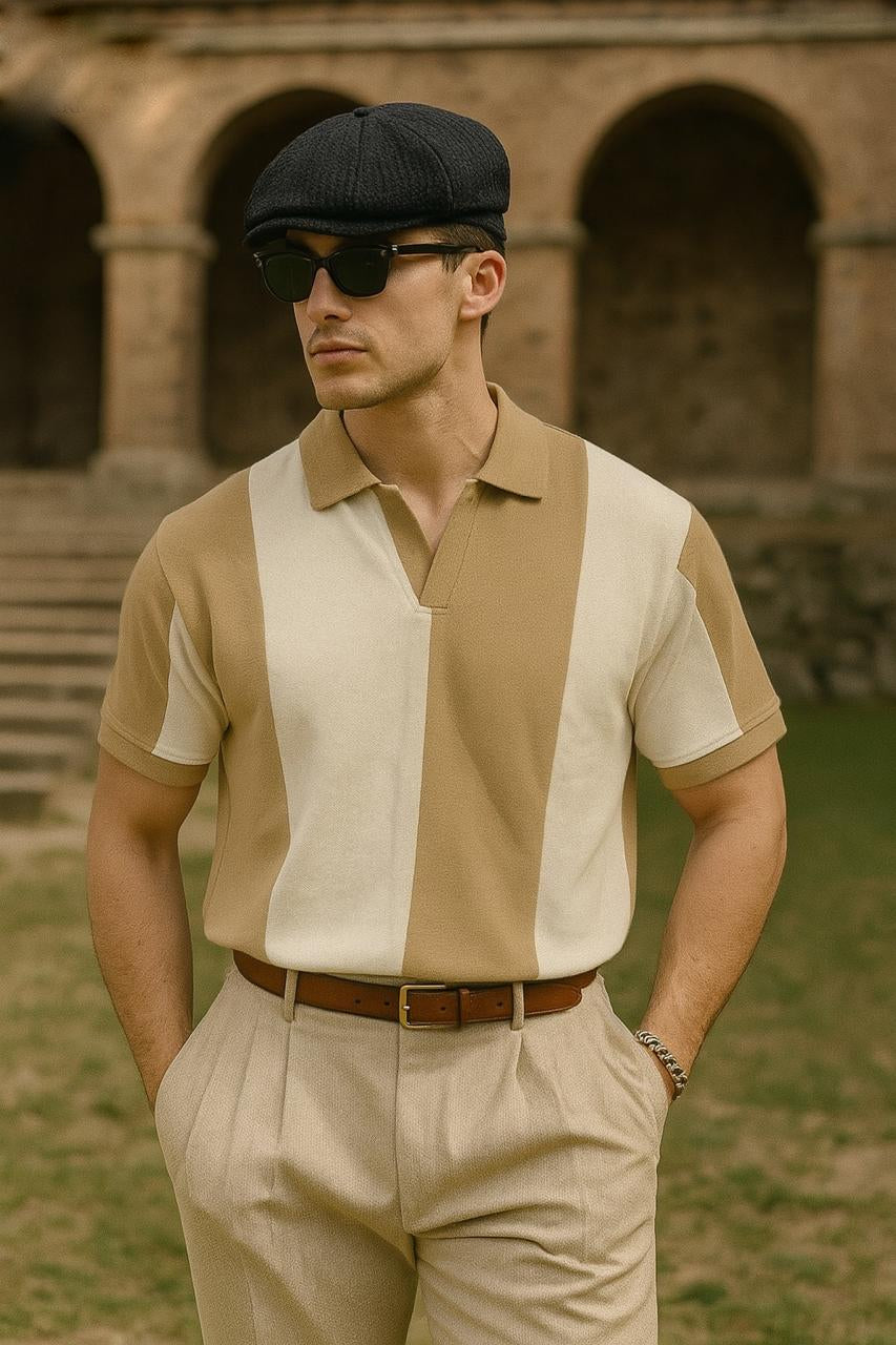 Men Panel Polo For Men