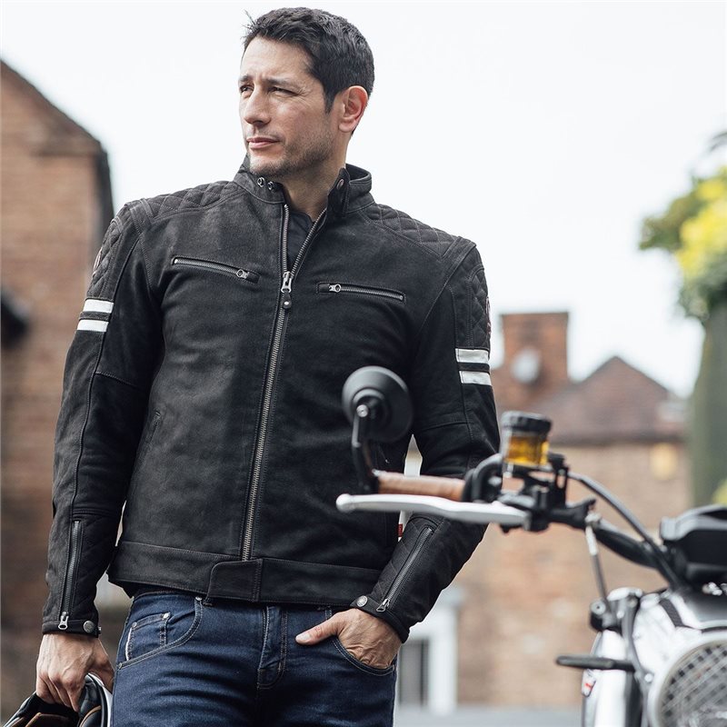 Merlin Hixon II D1O® Leather Jacket (Brown)