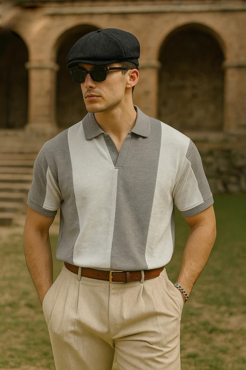 Men Panel Polo For Men