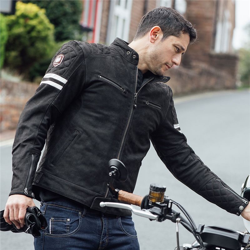 Merlin Hixon II D1O® Leather Jacket (Brown)