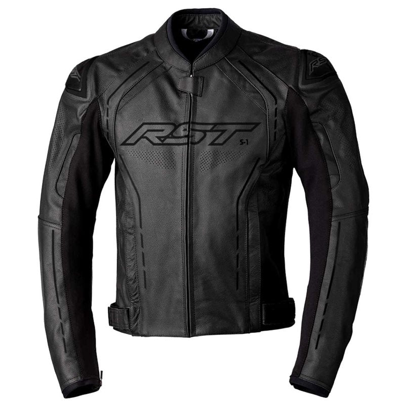 RST S1 CE Leather Jacket 2972 (Black)