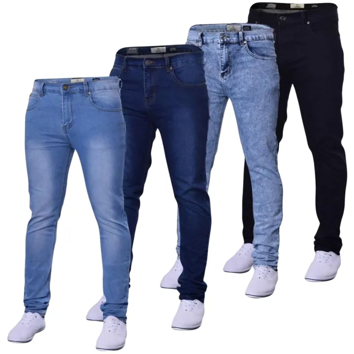 Pack Of 4 Multi Color Denim Jeans For Men