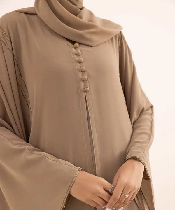 Double Layered Abaya Set