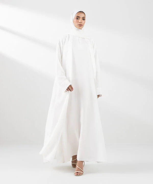 Double Layered Abaya Set