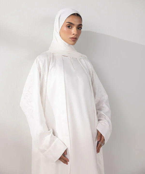 Double Layered Abaya Set