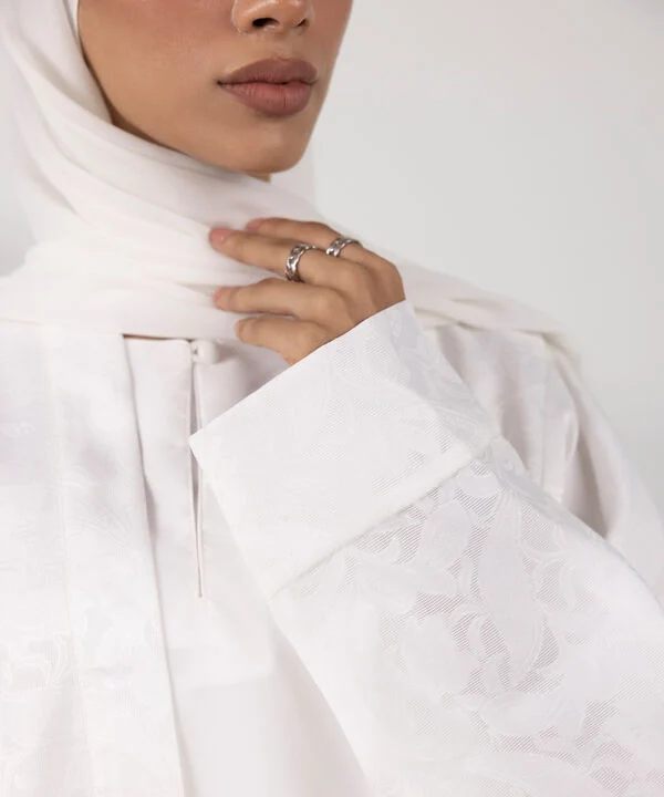 Double Layered Abaya Set