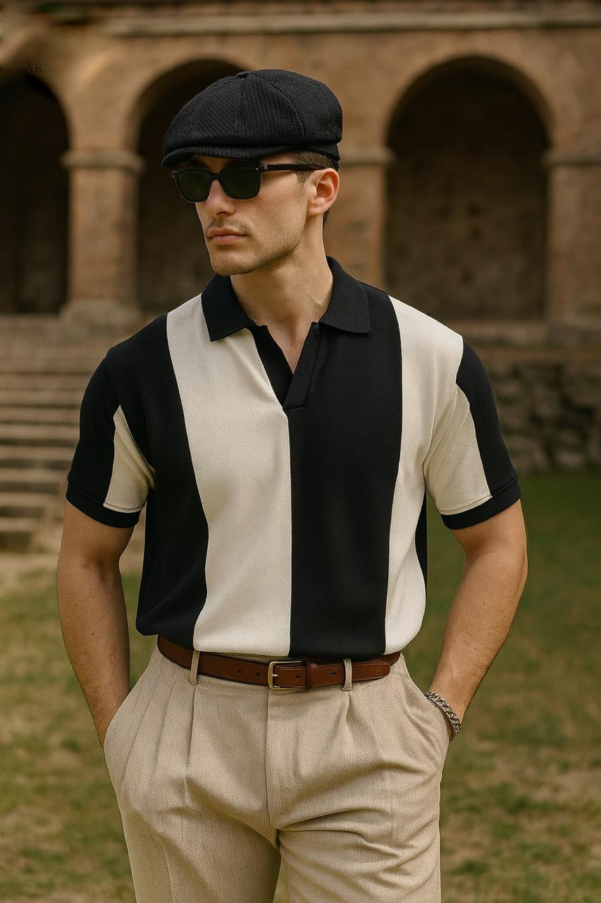 Men Panel Polo For Men