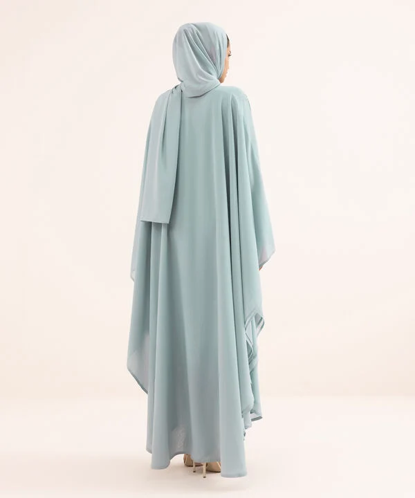 Double Layered Abaya Set