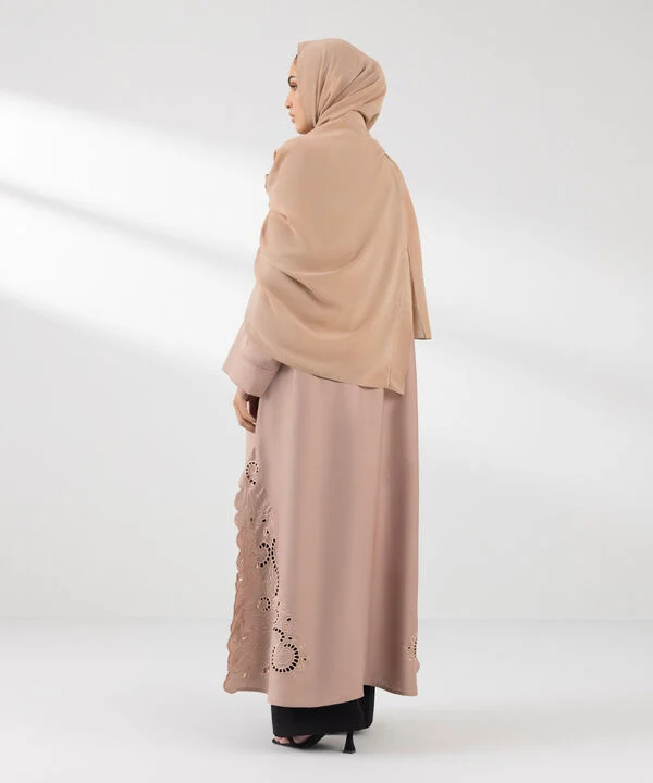 Premium Embroidered Abaya Set