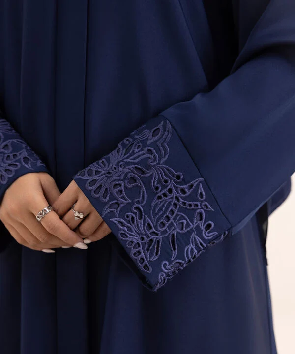Button Through Abaya Set