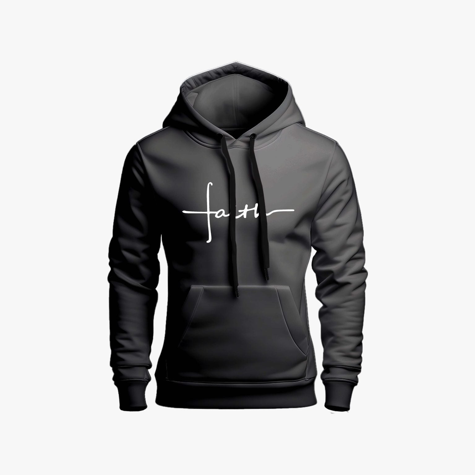 Pack of 2 Be Faith Printed Hoodie For Men