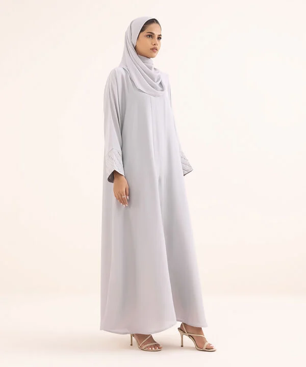 Hand Embellished Abaya Set