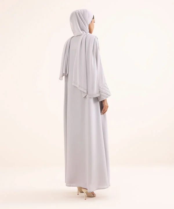 Hand Embellished Abaya Set