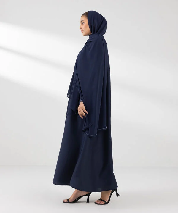 Hand Embellished Abaya Set