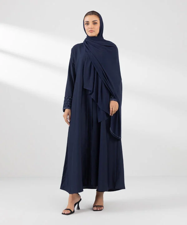 Hand Embellished Abaya Set