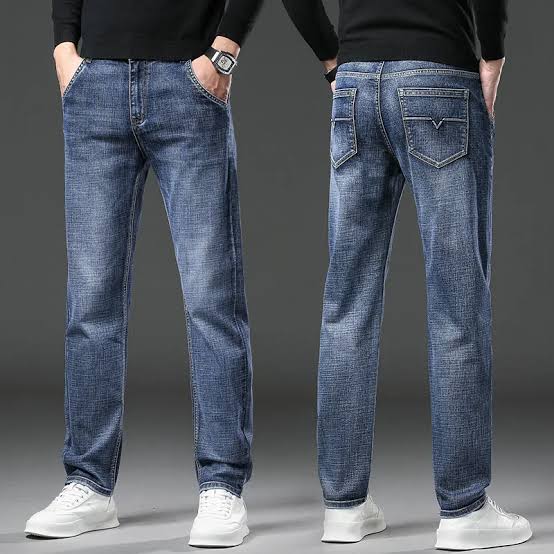 Blue Shaded Denim Jeans