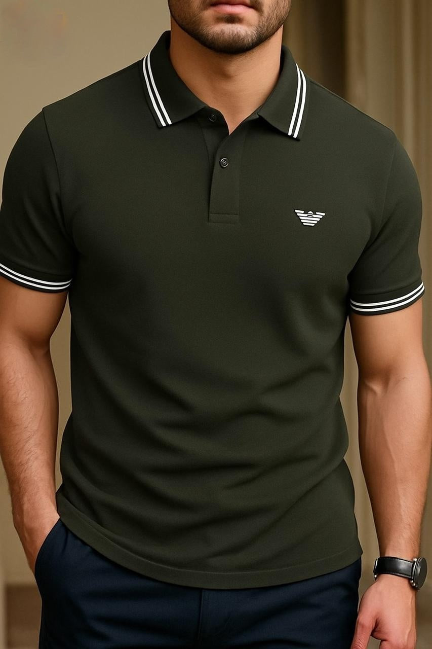Men Embroidery Polo P-03