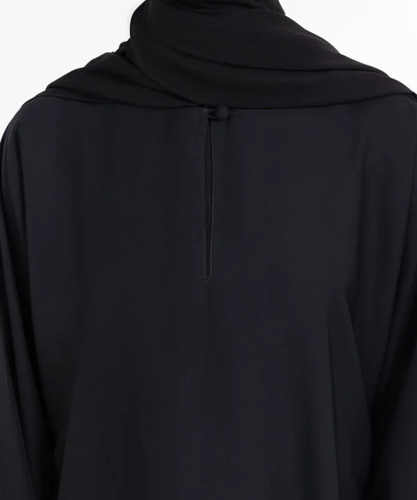 Basic Abaya Black With Pocket