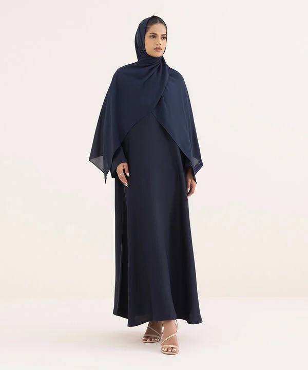 Basic Navy Blue  Abaya