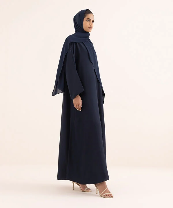 Basic Navy Blue  Abaya