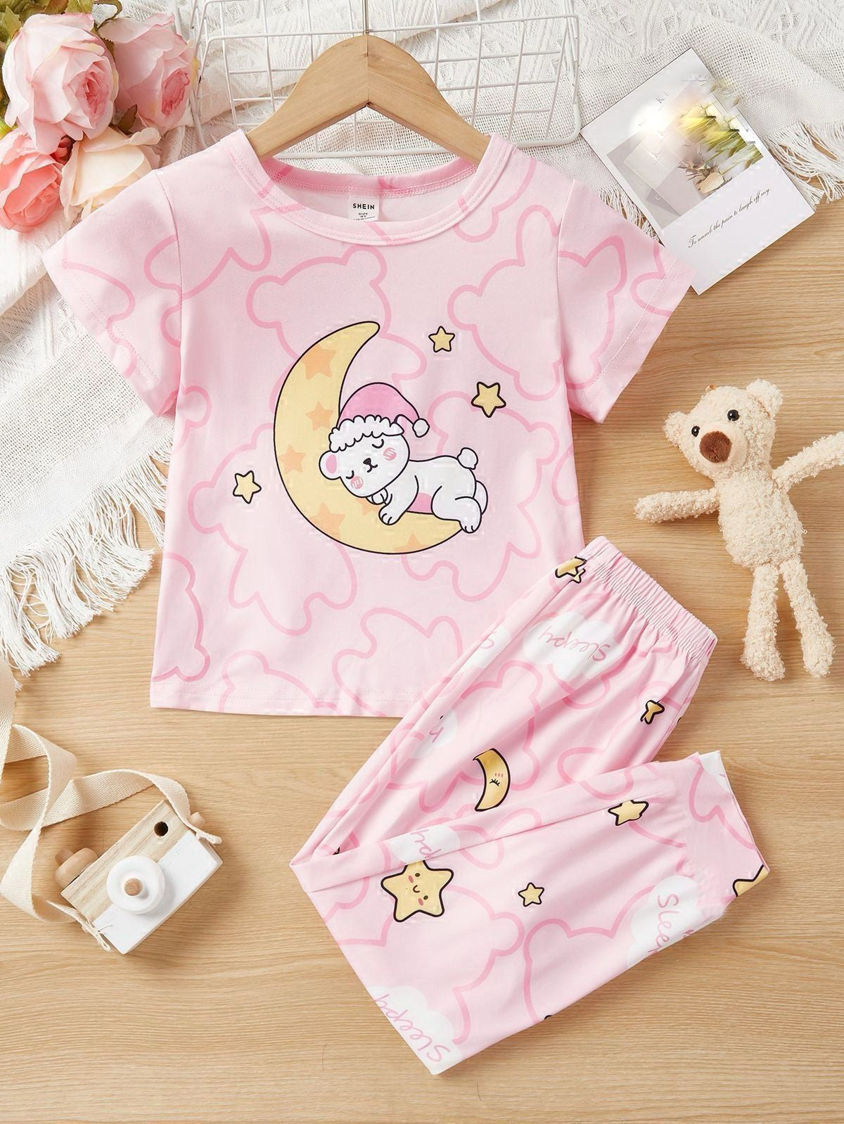 Pink Moon Suit For Baby Girl