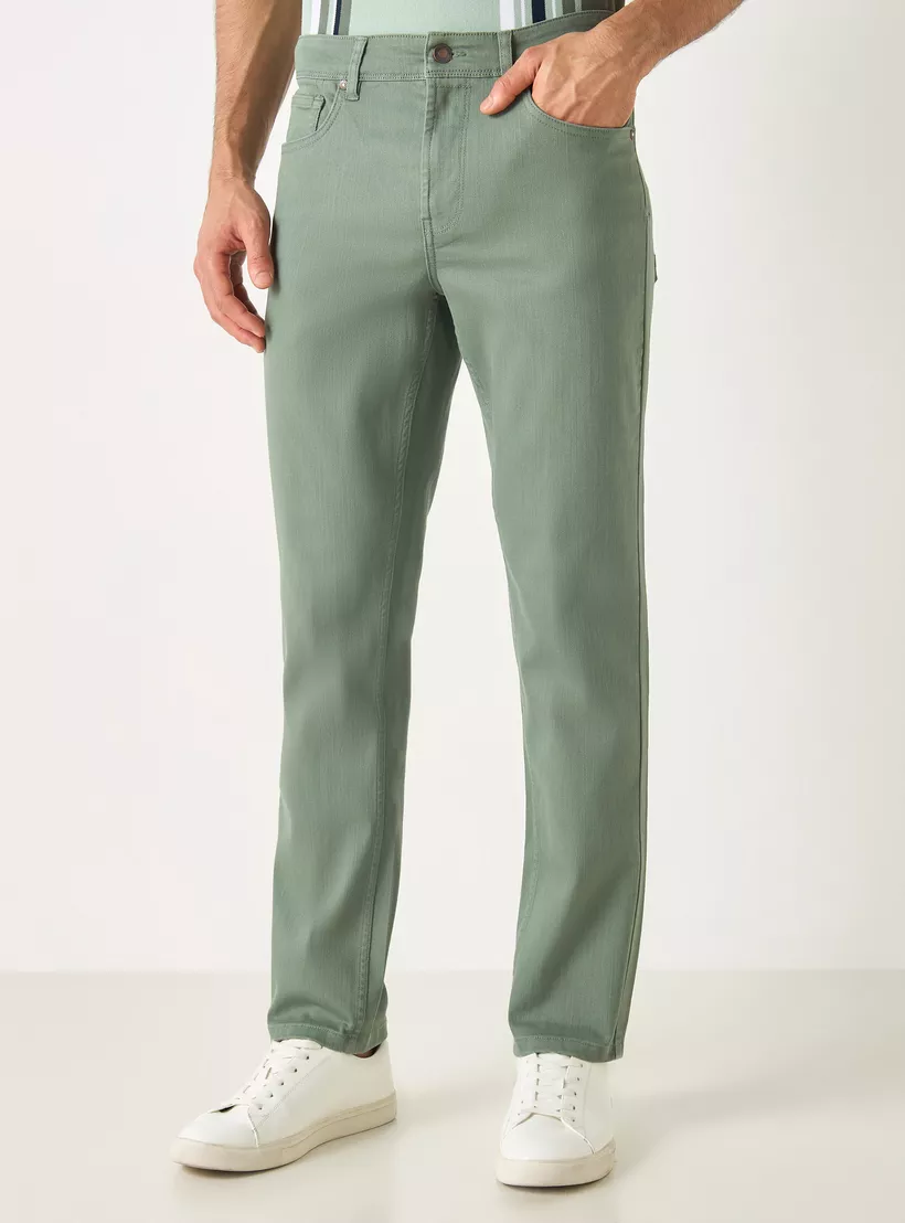 Slim Fit Jeans with Pockets