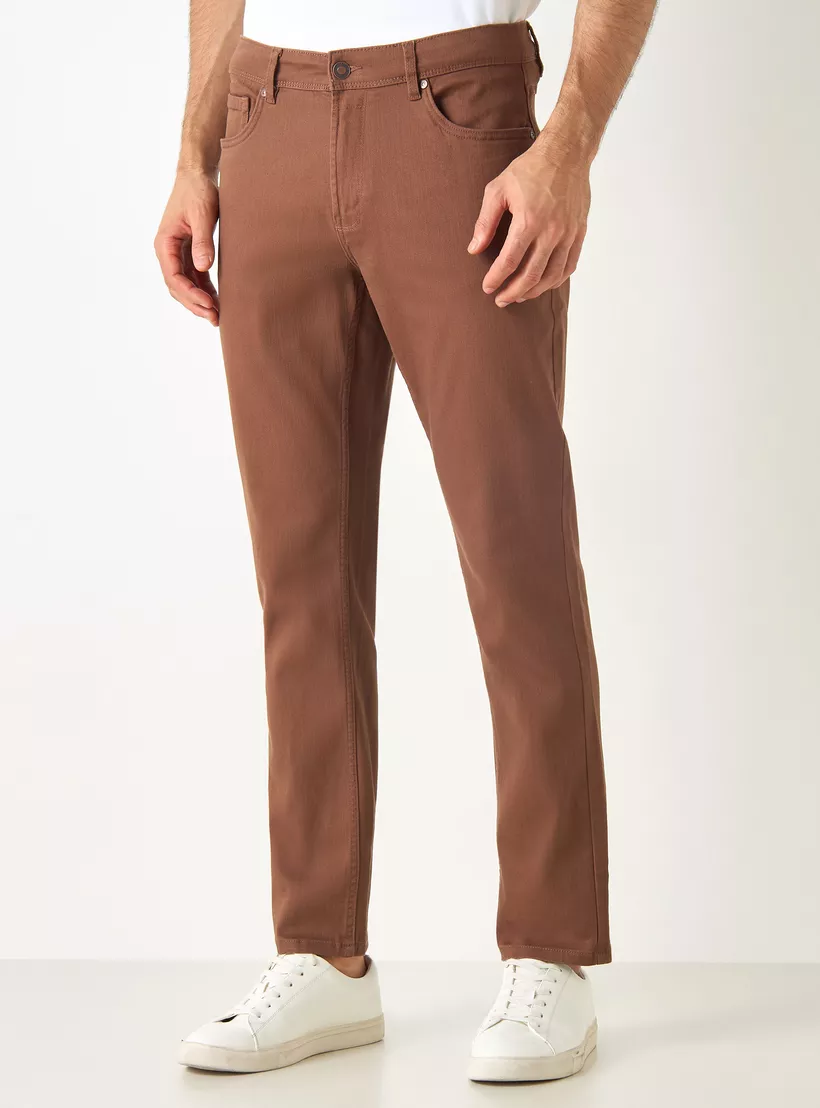 Slim Fit Jeans with Pockets