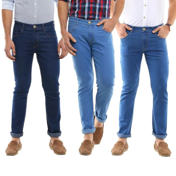 Men's Denim Pack Of 3 Jeans