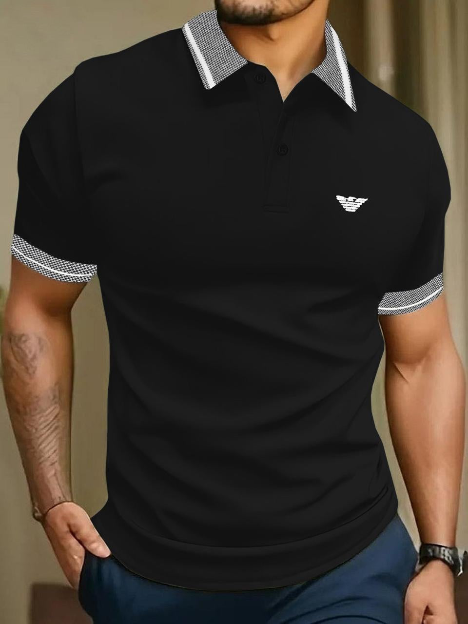 Men Embroidery Polo P-05