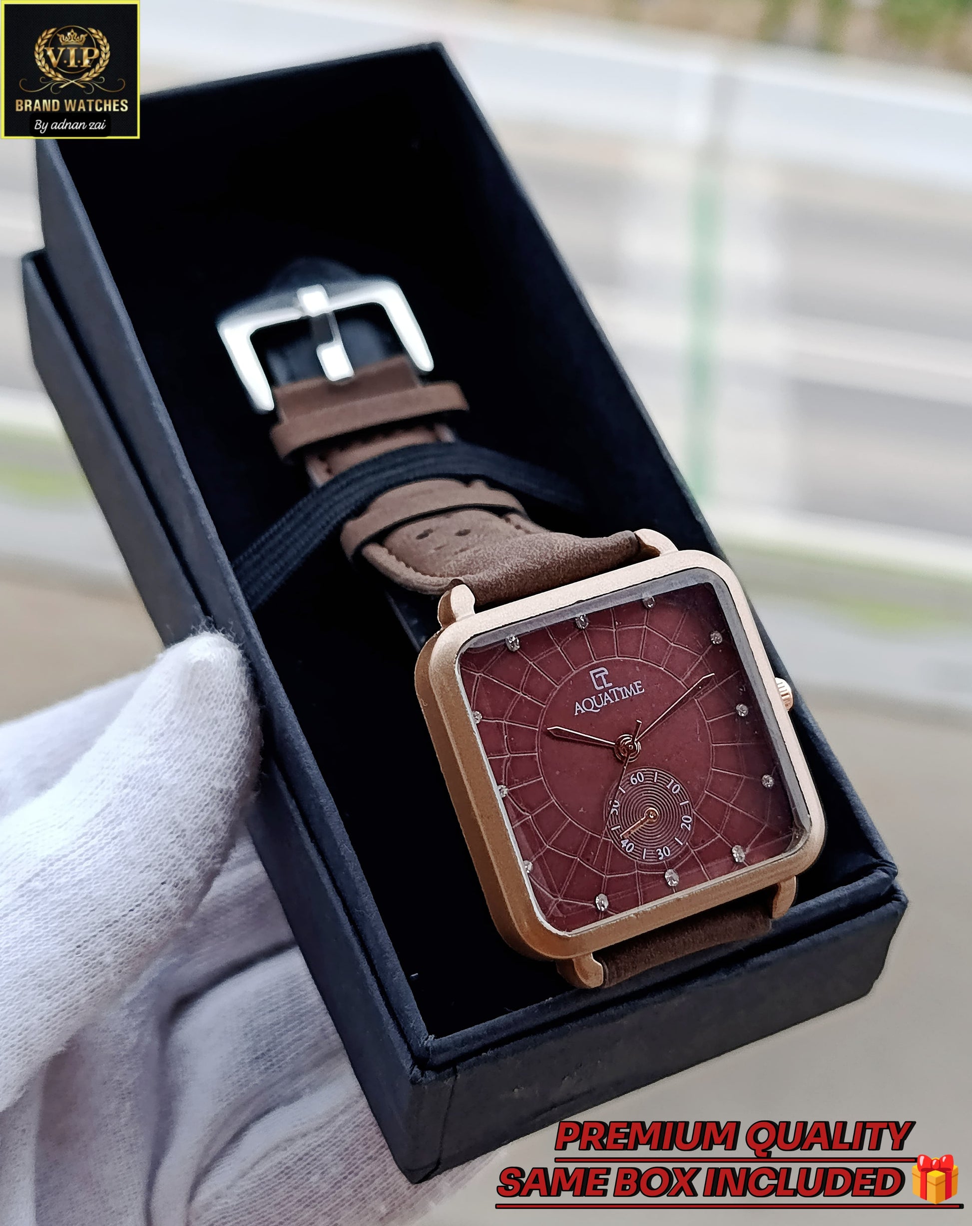 AQUA GAINT Brown SPIDER Watch For Men