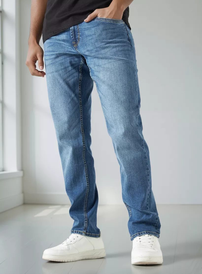 Slim Fit Jeans with Pockets