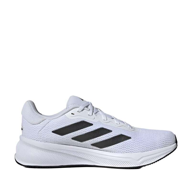 Adidas White with Black Straps Sneakers