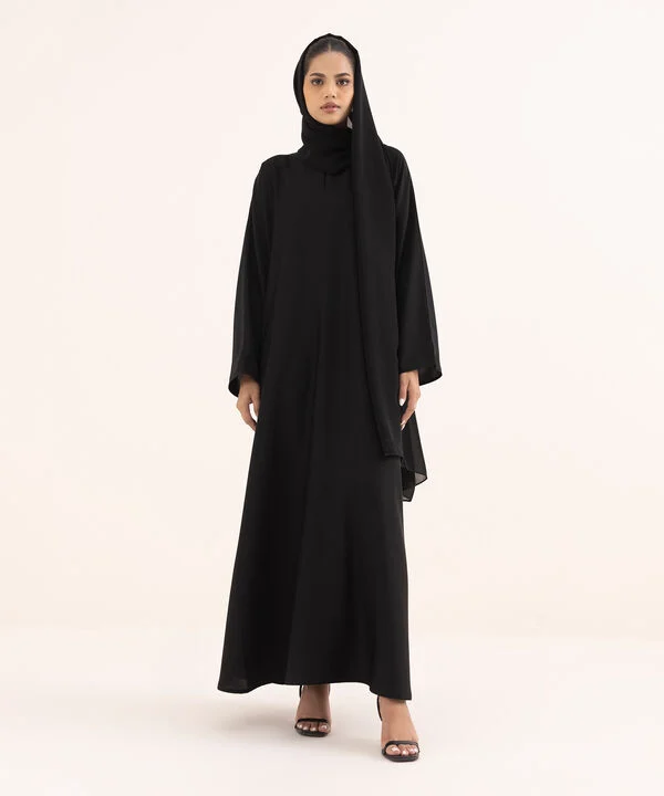 Black Basic Abaya