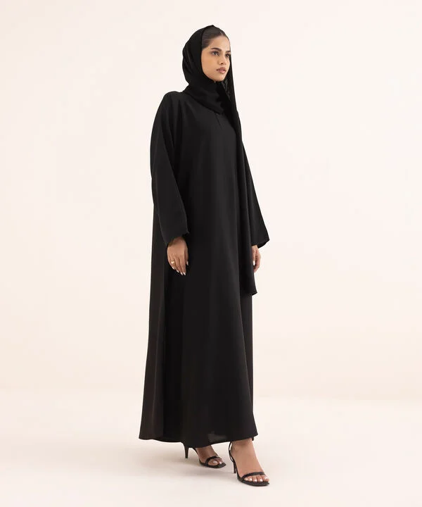 Black Basic Abaya