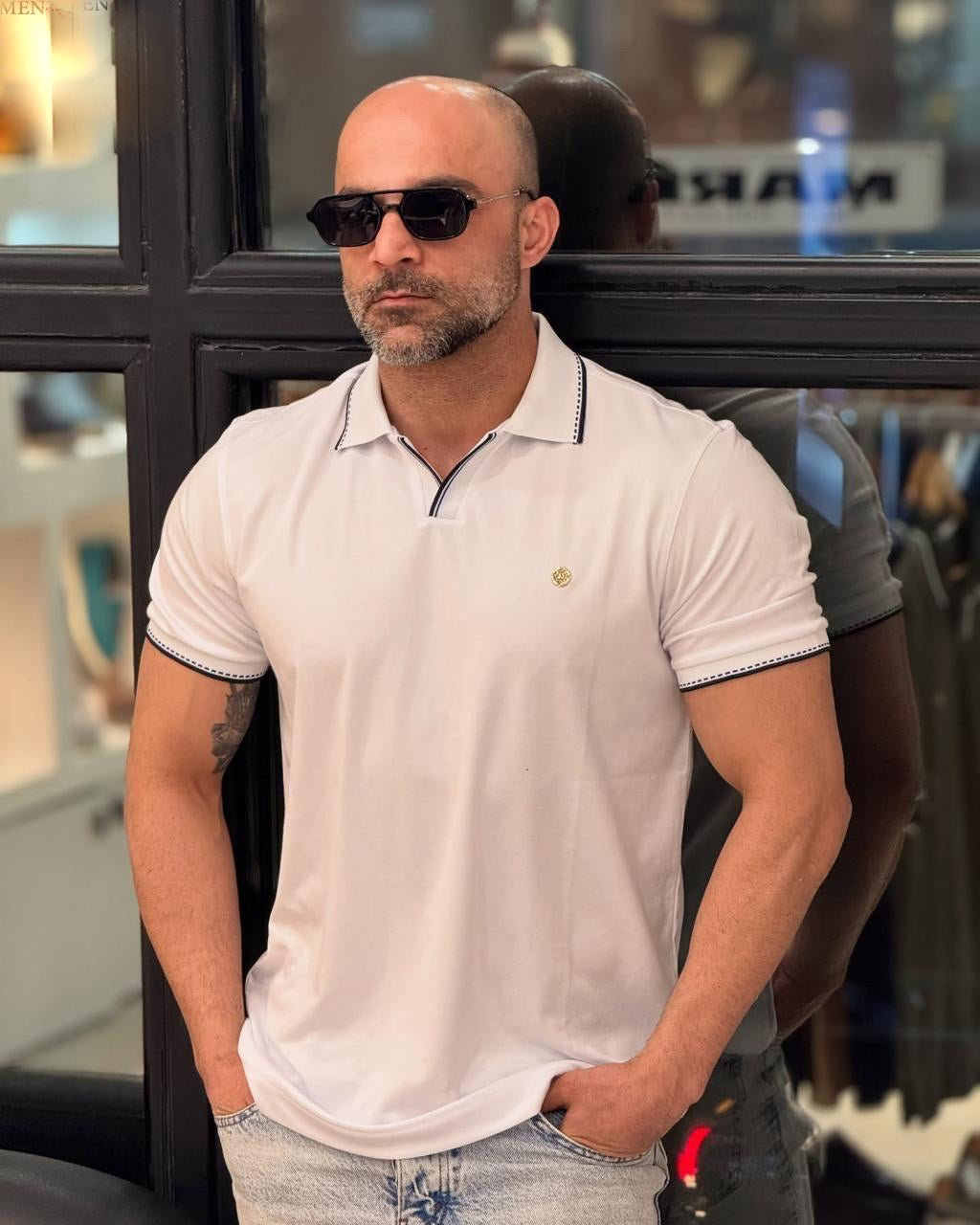 Men Embroidery Polo P-06